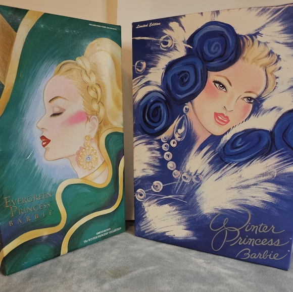 2fer Barbie Winter Princess Collection - Evergreen Princess, Winter Princess - Picture 3 of 7